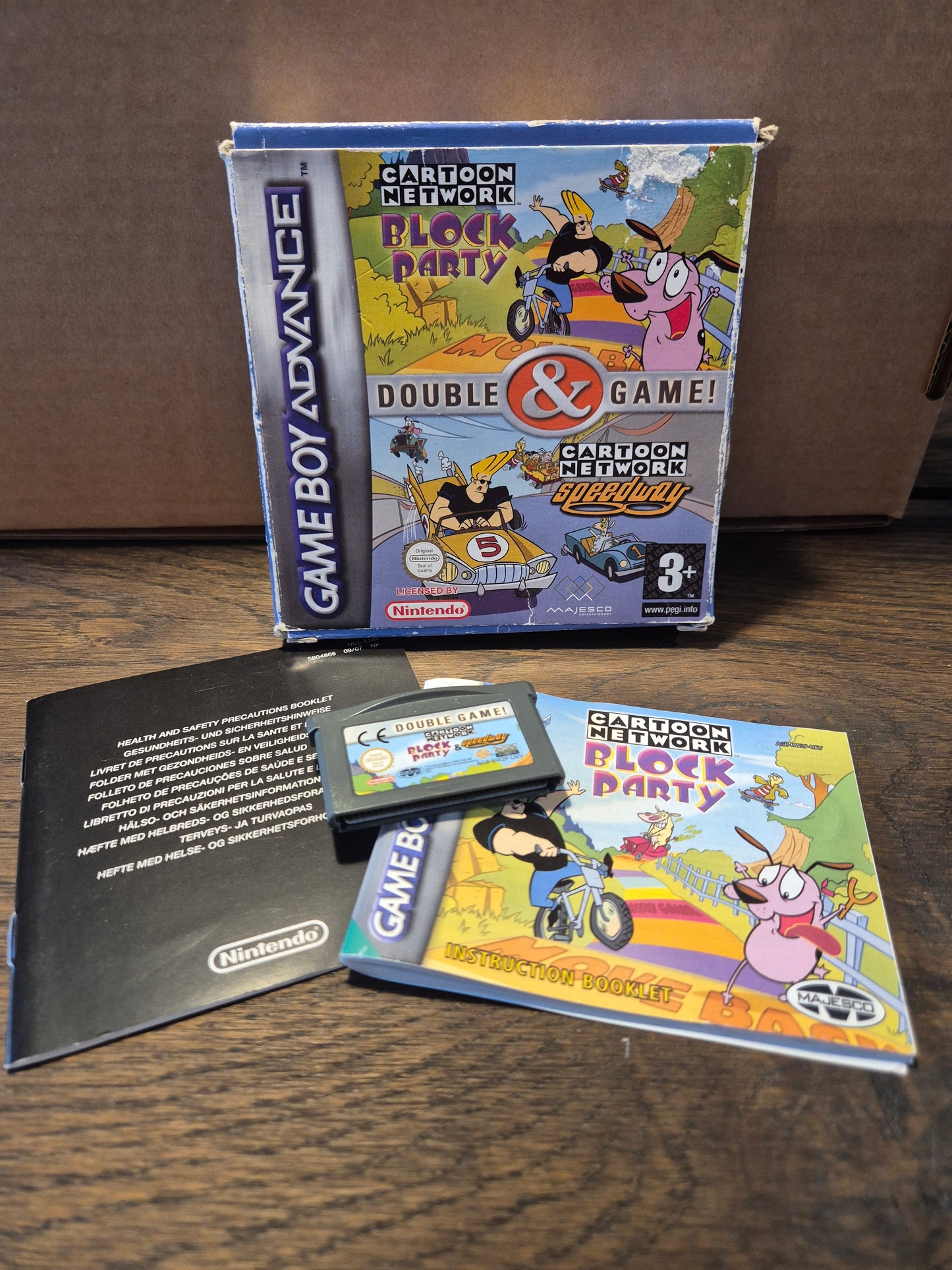 Double Game – Cartoon Network Block Party og Cartoon Network Speedway (Game Boy Advance)