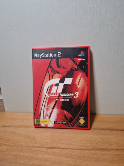 Gran Turismo 3 A-spec RED CASE PS2