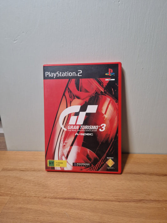 Gran Turismo 3 A-spec RED CASE PS2