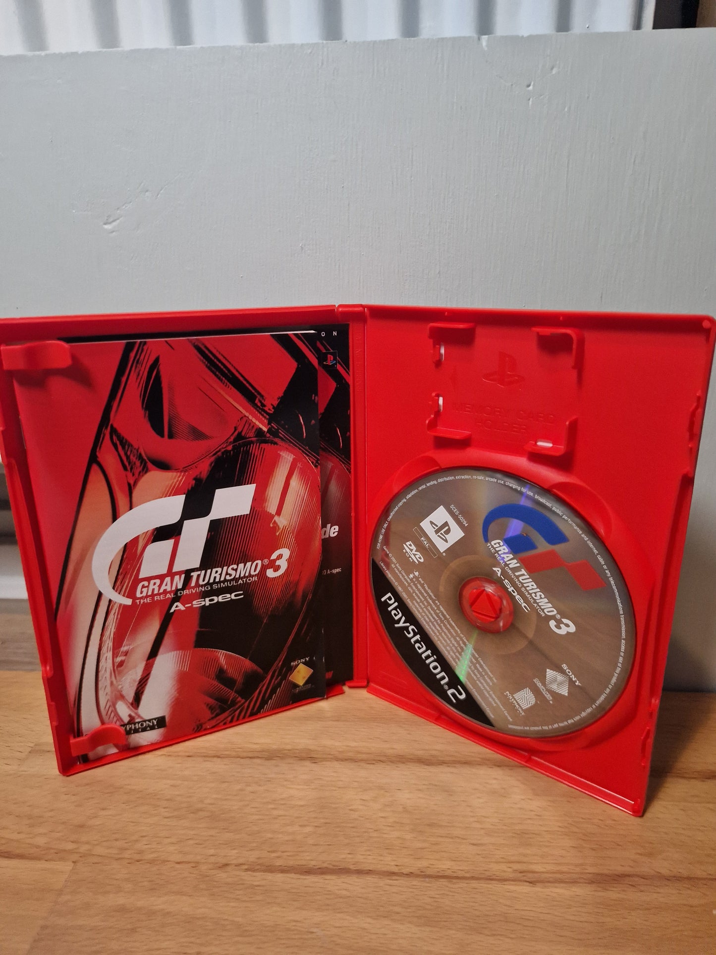 Gran Turismo 3 A-spec RED CASE PS2