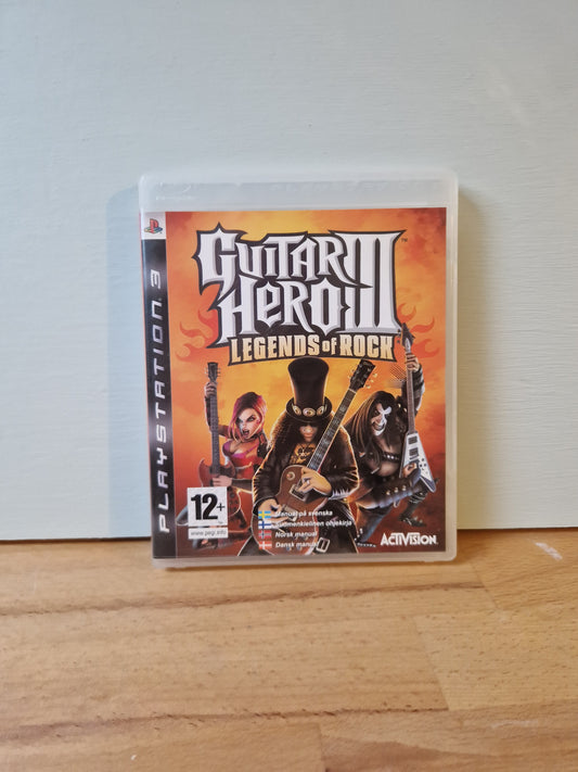 Guitar Hero III Legends of Rock PS3