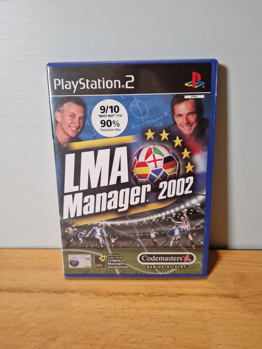 LMA Manager 2002 PS2