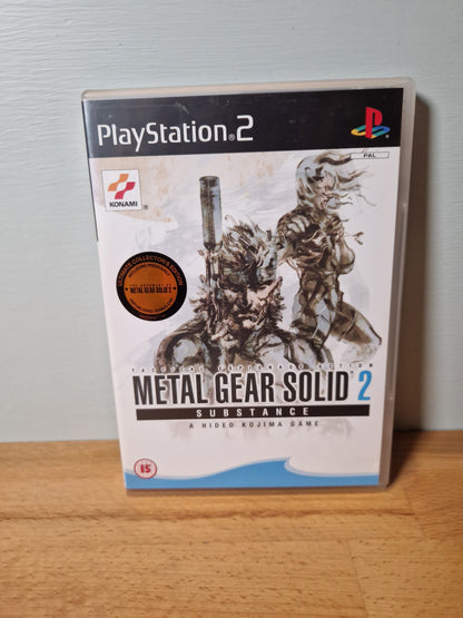 Metal Gear Solid 2 Substance PS2