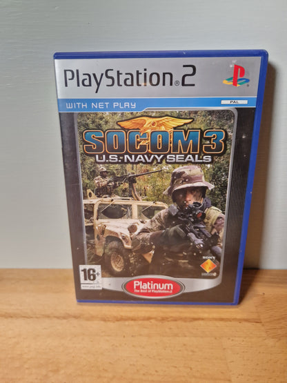 SOCOM 3: U.S. Navy SEALs PS2